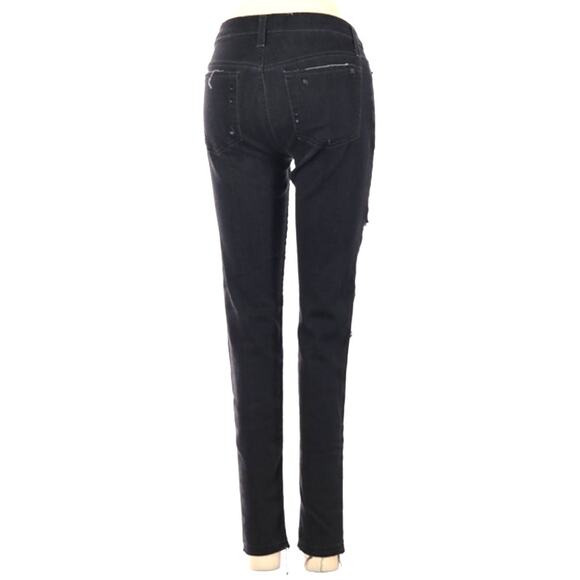 Joe's Cotton Jael Skinny Ankle Leg Black Jeans Size 25 - Picture 3 of 10